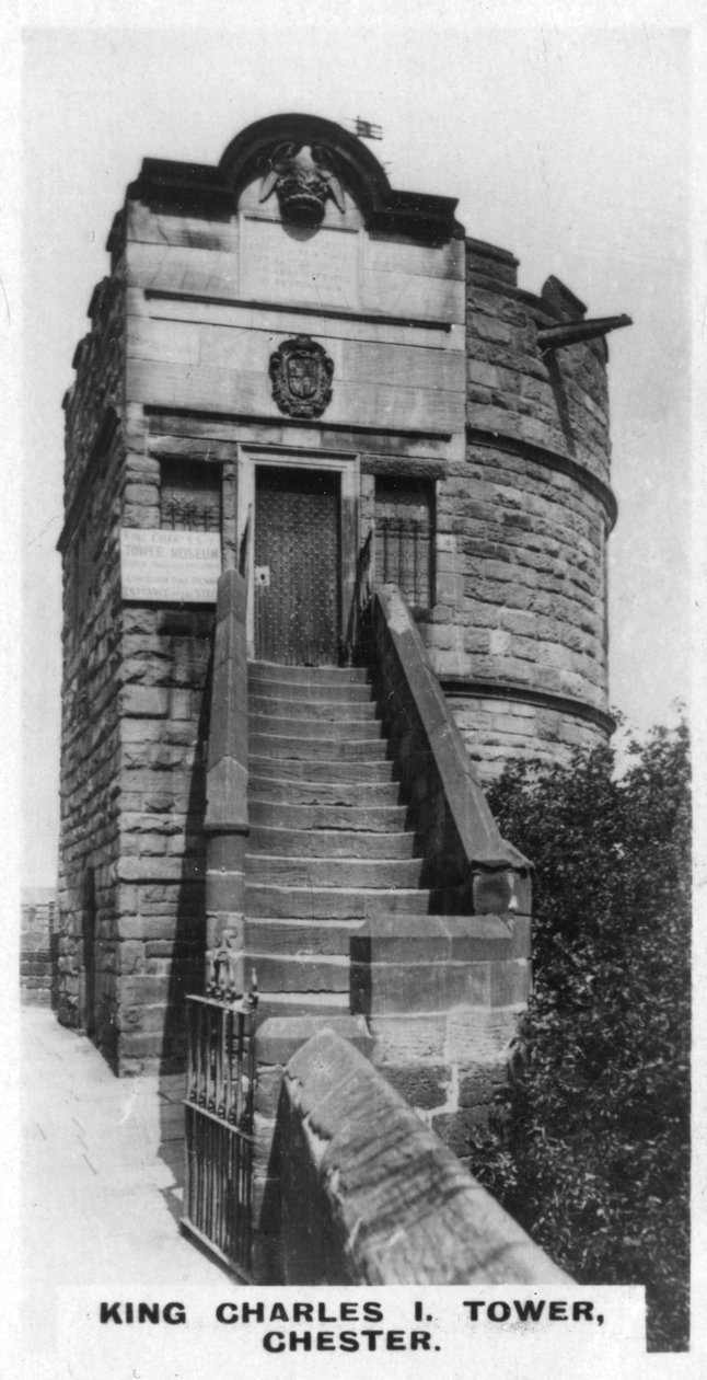 Kuningas Kaarle I Tower, Chester, 1920-luku tekijältä Unbekannt