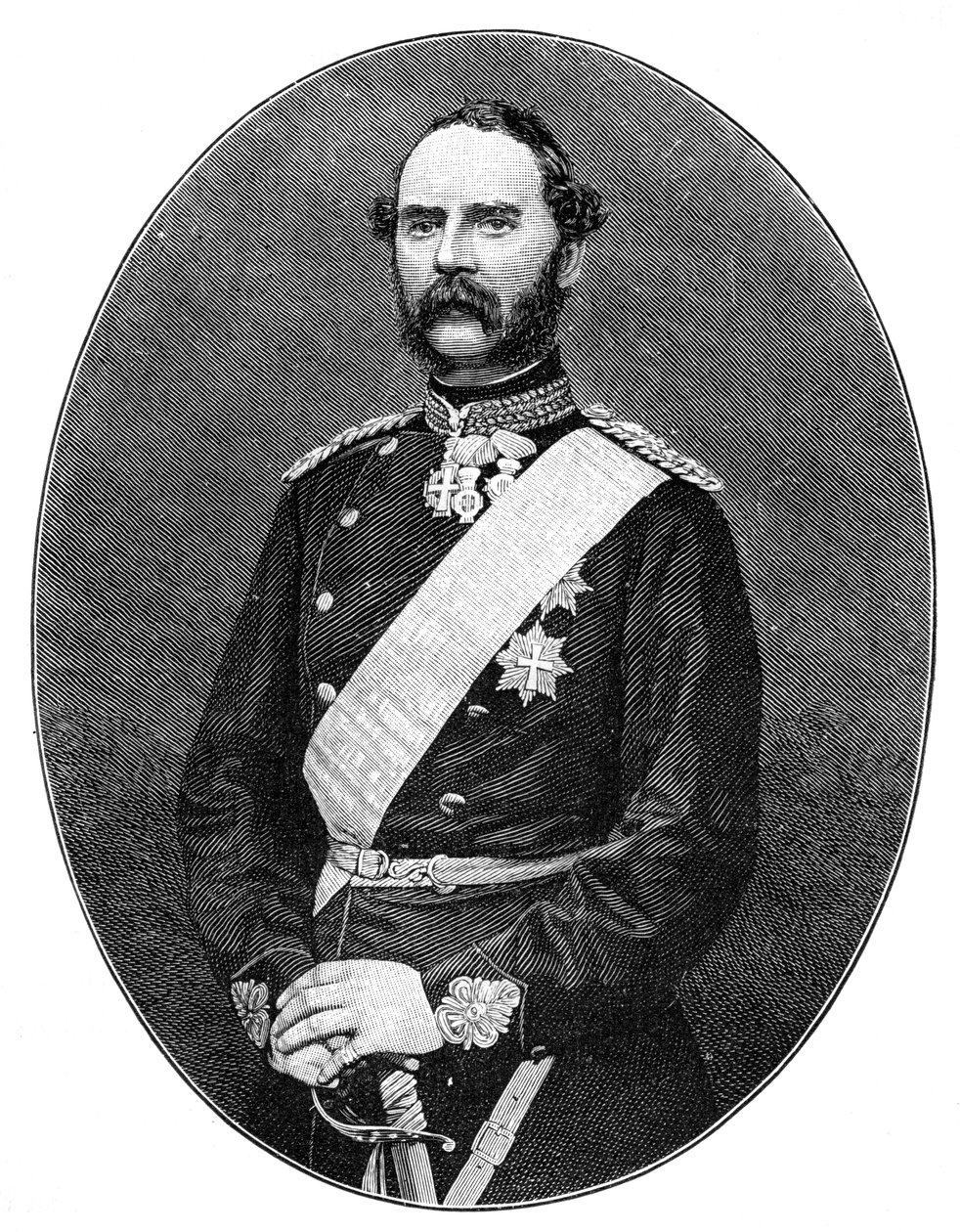 Tanskan kuningas Christian IX 1818-1906 tekijältä Unbekannt