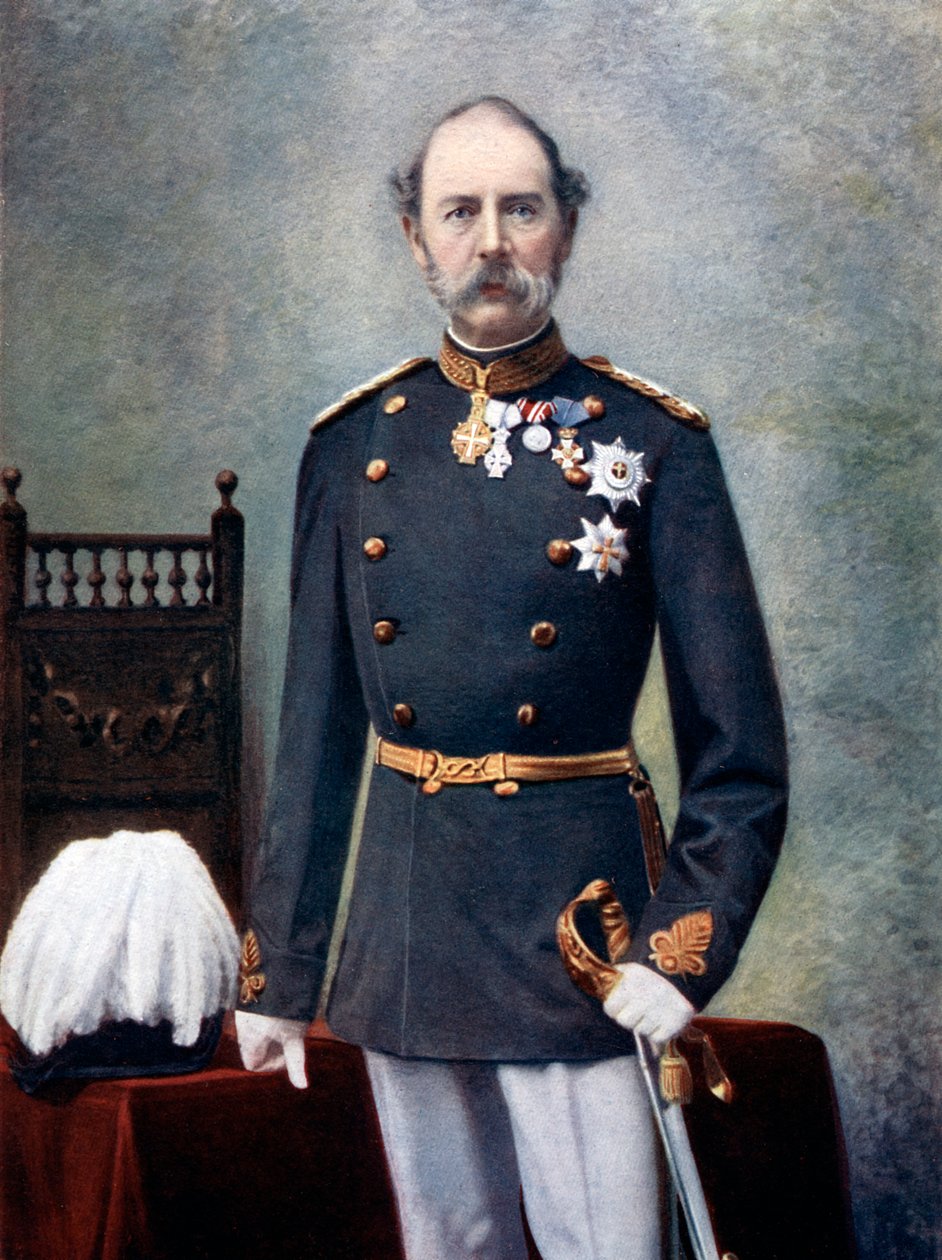 Tanskan kuningas Christian IX, 1800-luvun loppu - 1900-luvun alku tekijältä Unbekannt