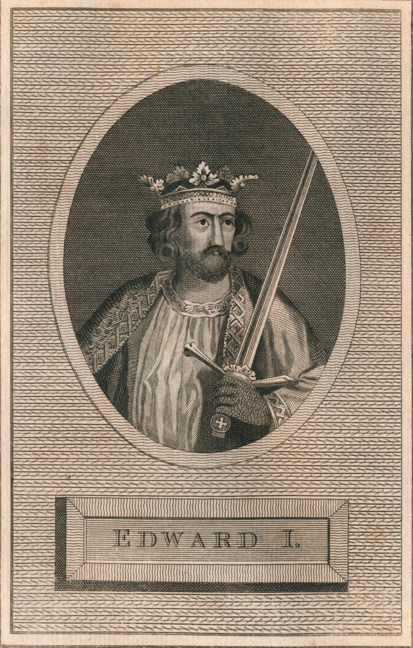 Kuningas Edward I, 1793 tekijältä Unbekannt