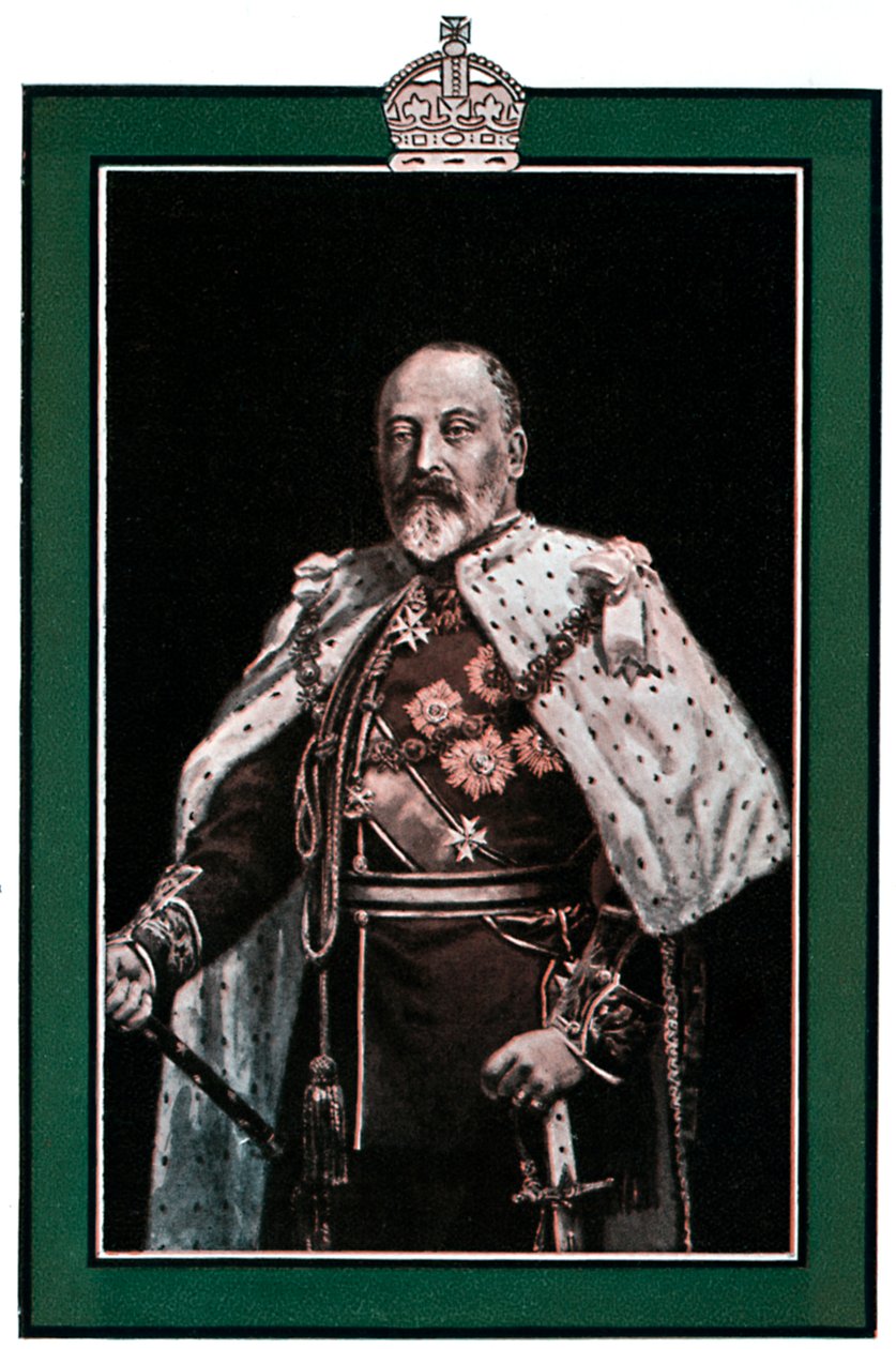 Kuningas Edward VII 1841-1910, 1902-1903 tekijältä Unbekannt