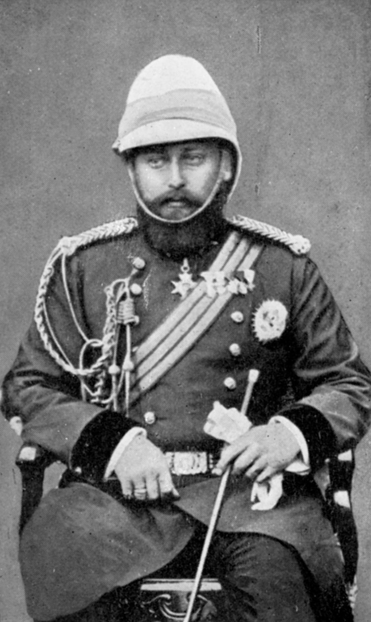 Yhdistyneen kuningaskunnan kuningas Edward VII sotilasunivormussa, 1910 tekijältä Unbekannt