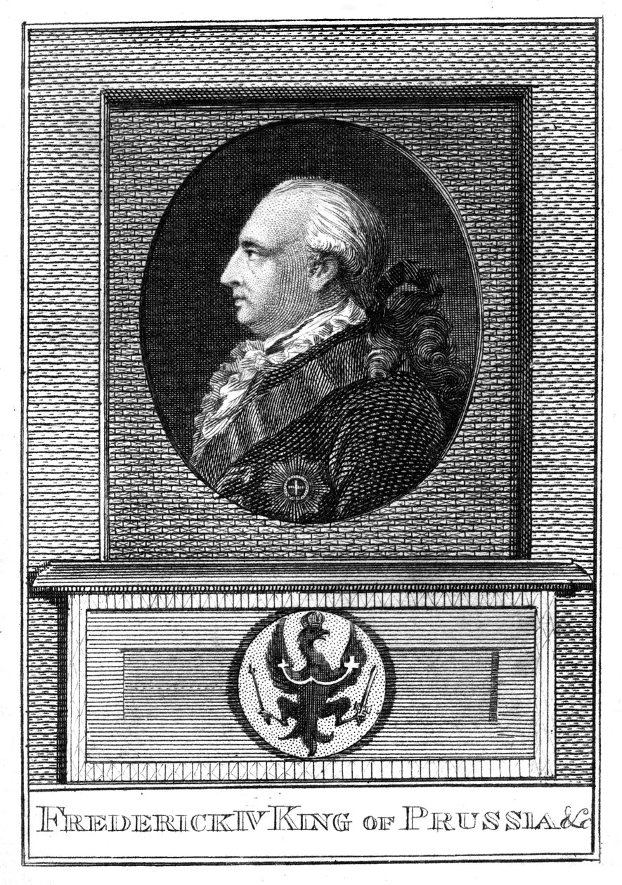 Preussin kuningas Frederick William IV 1795-1861, 1800-luku. tekijältä Unbekannt