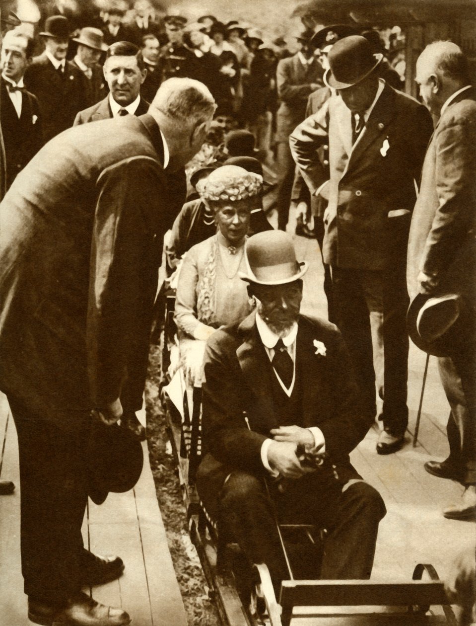 King George V ja Queen Mary...British Empire -näyttely, Wembley, Lontoo, 1925, 1935. tekijältä Unbekannt