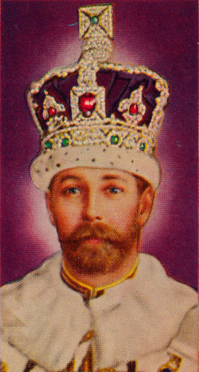 Kuningas Yrjö V kruunajaisissaan 1911 1935 tekijältä Unbekannt
