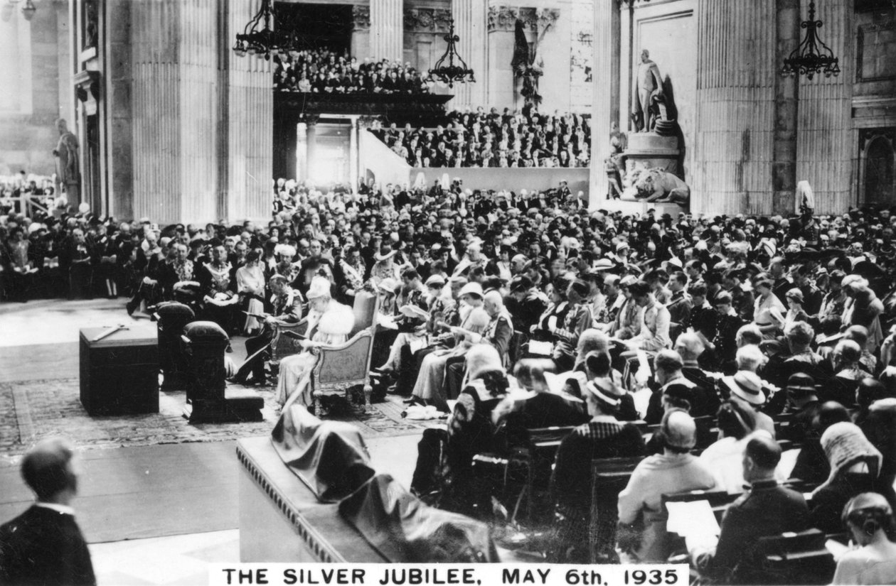 King George vs Silver Jubilee, Lontoo, 6. toukokuuta 1935 tekijältä Unbekannt