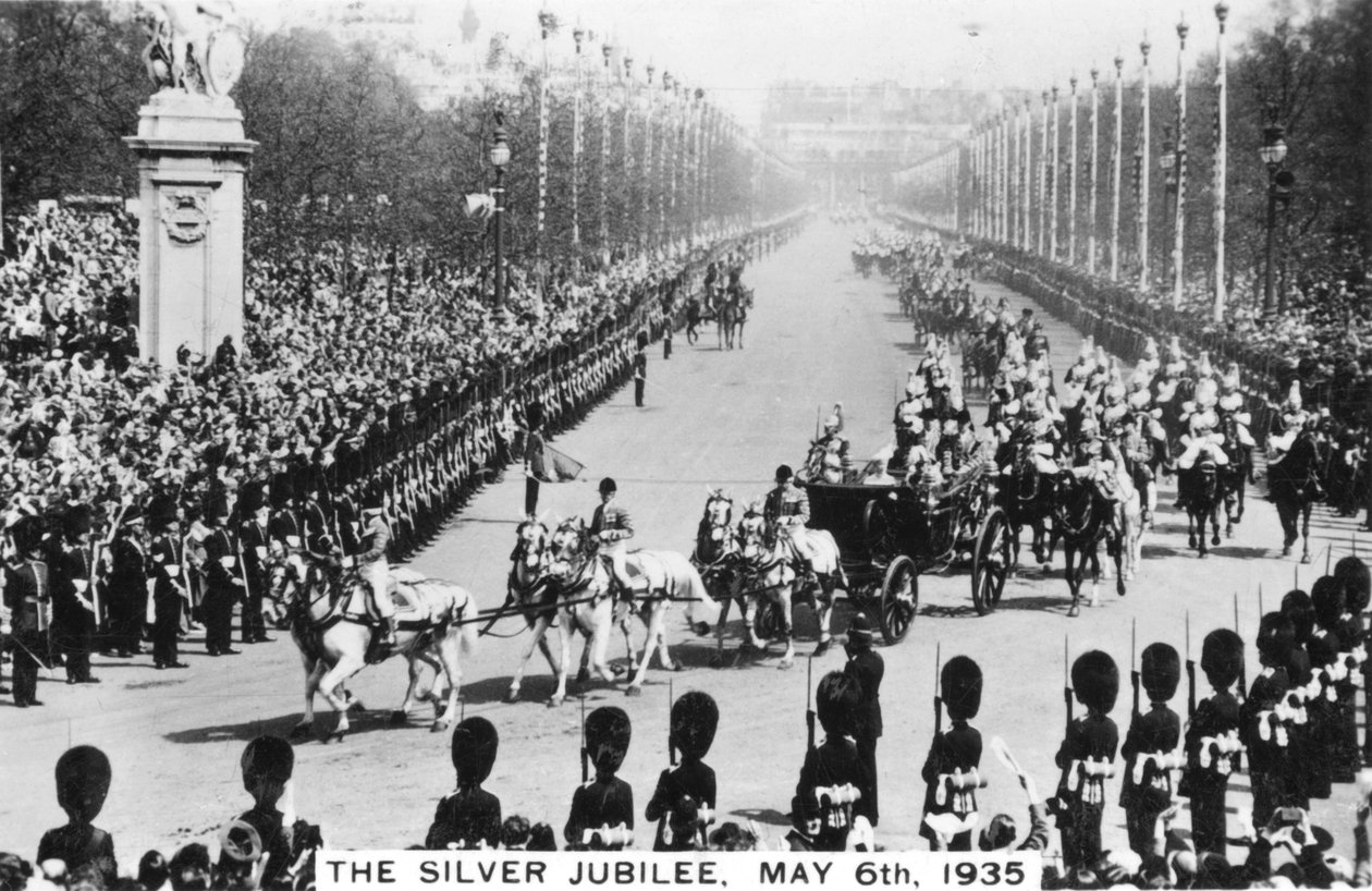 King George vs Silver Jubilee, Lontoo, 6. toukokuuta 1935 tekijältä Unbekannt