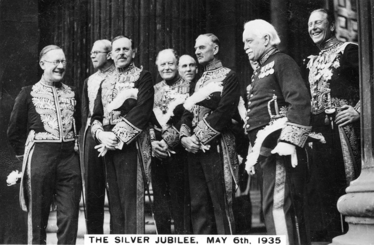 King George vs Silver Jubilee, Lontoo, 6. toukokuuta 1935 tekijältä Unbekannt