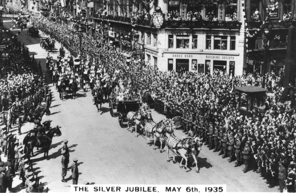 King George vs Silver Jubilee, Lontoo, 6. toukokuuta 1935 tekijältä Unbekannt