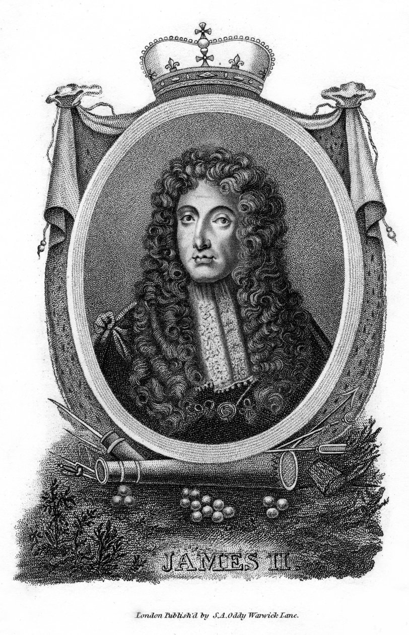 Englannin kuningas James II tekijältä Unbekannt