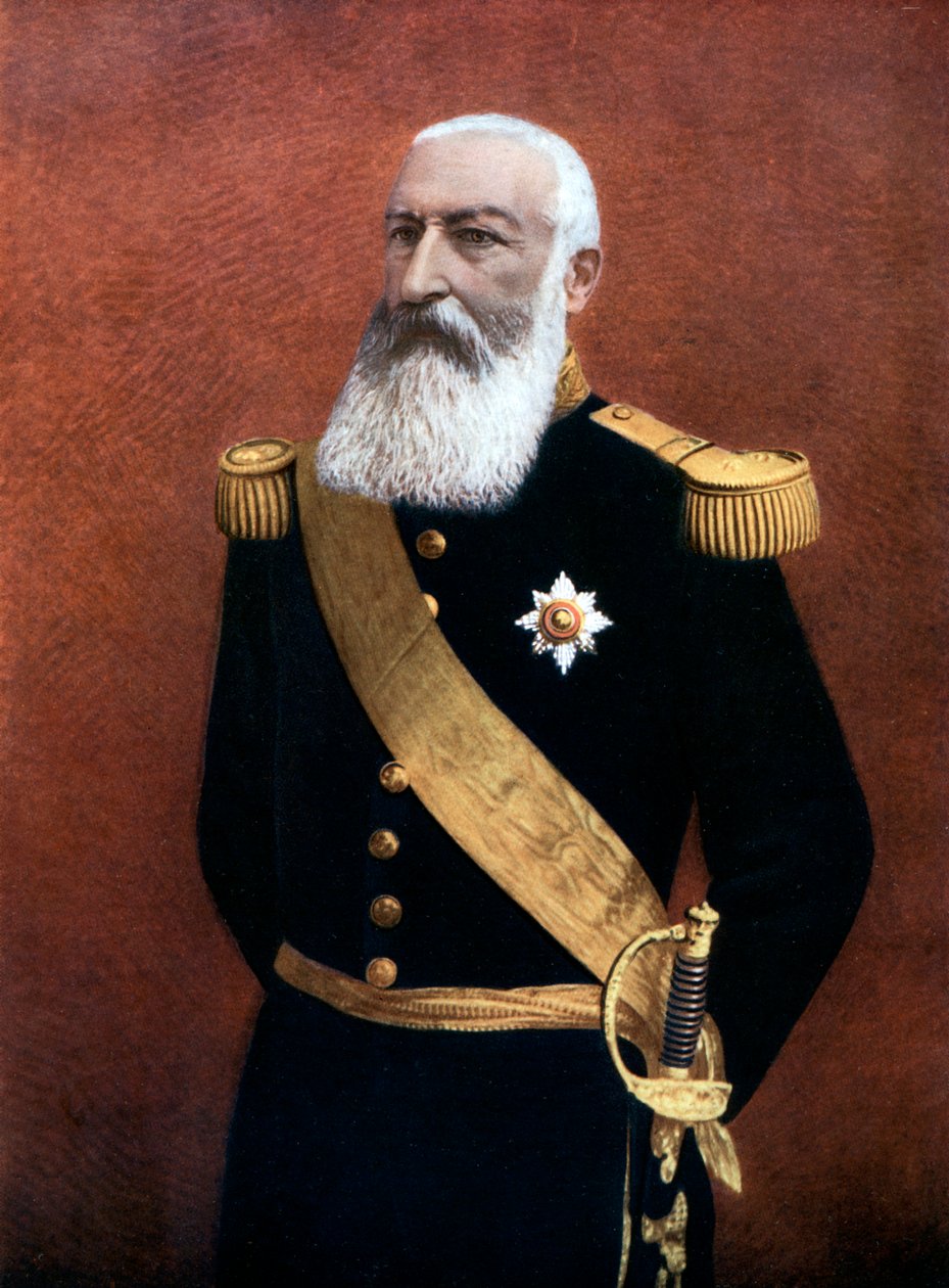 Belgian kuningas Leopold II, 1800-luvun loppu - 1900-luvun alku tekijältä Unbekannt
