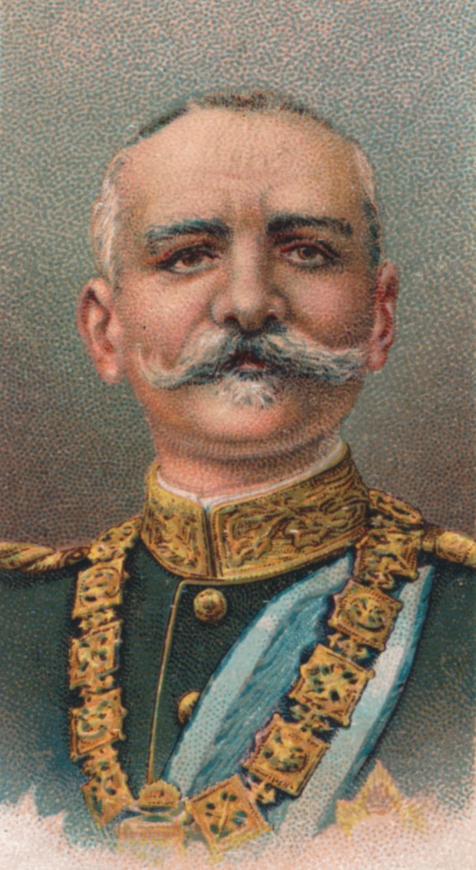 Serbian kuningas Pietari I 1844-1921, 1917 tekijältä Unbekannt