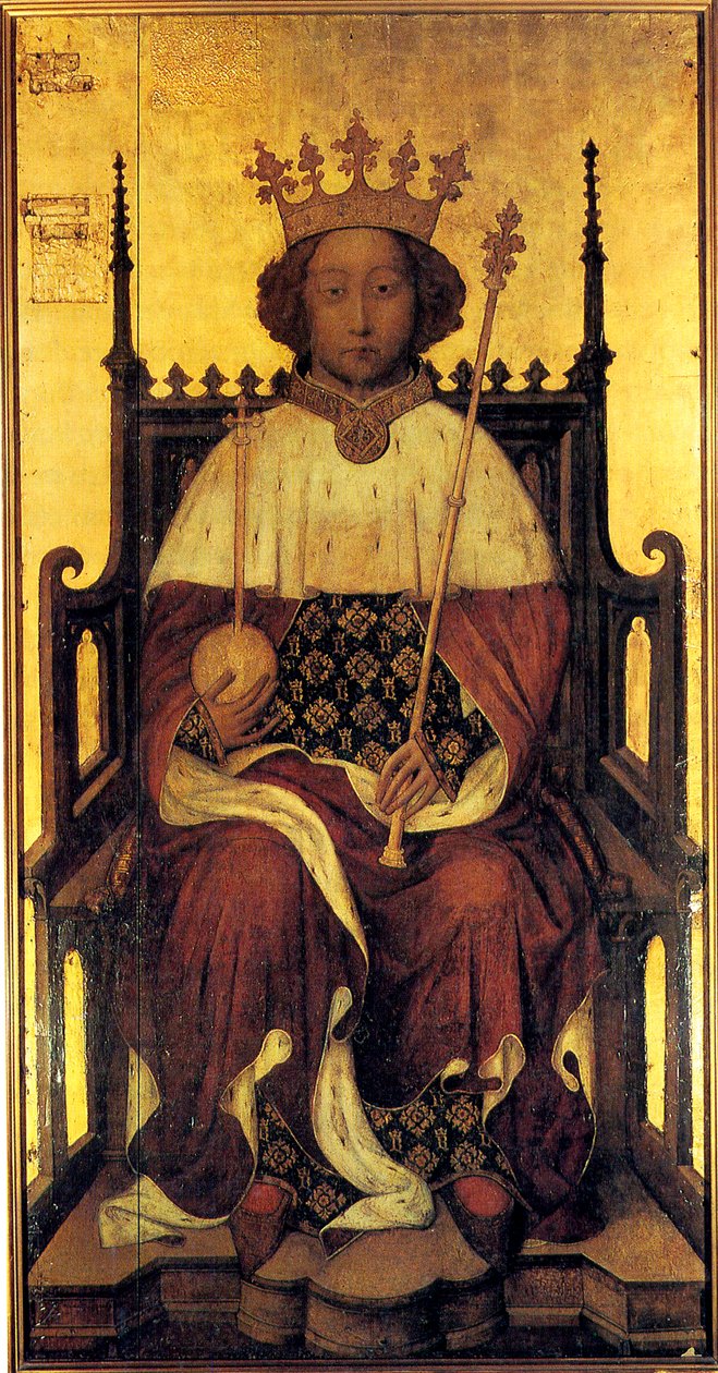 Englannin kuningas Richard II, 1390. tekijältä Unbekannt