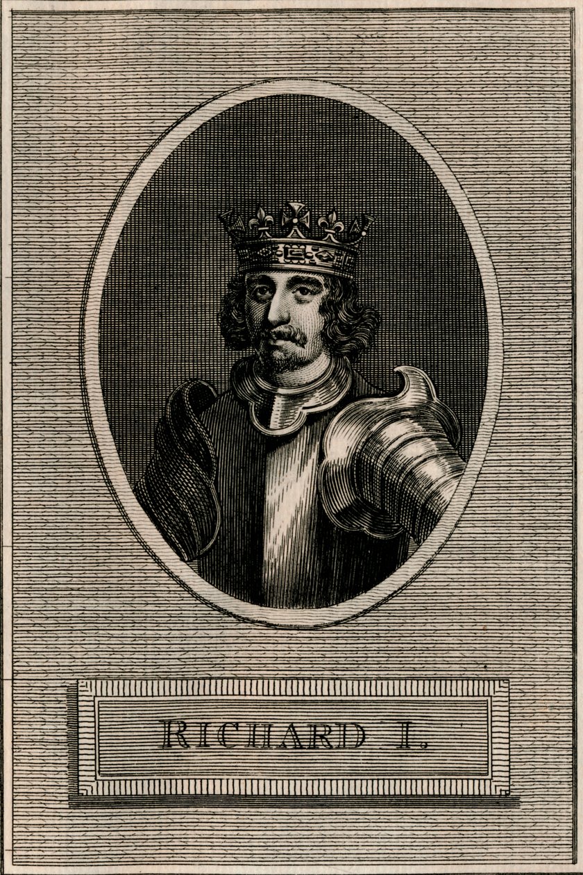 Kuningas Richard I, 1793 tekijältä Unbekannt