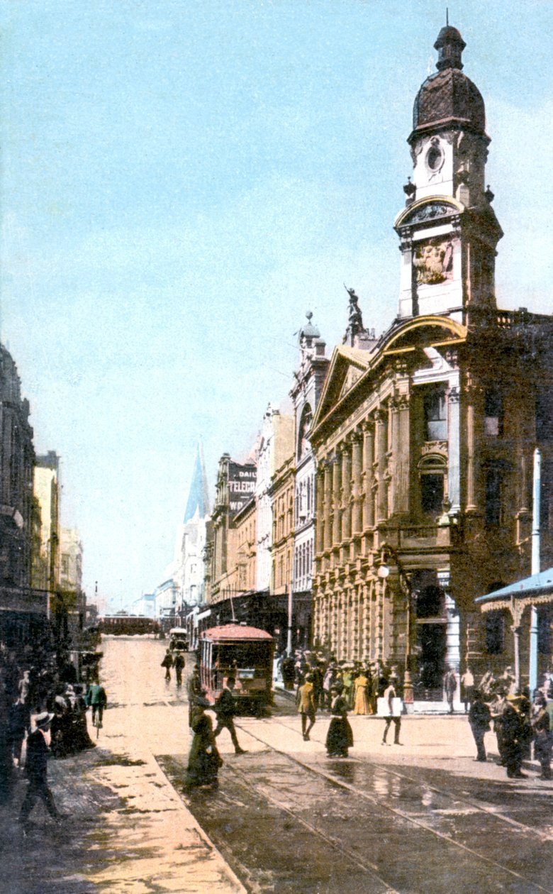 King Street, Sydney, Australia, 1900-luku tekijältä Unbekannt