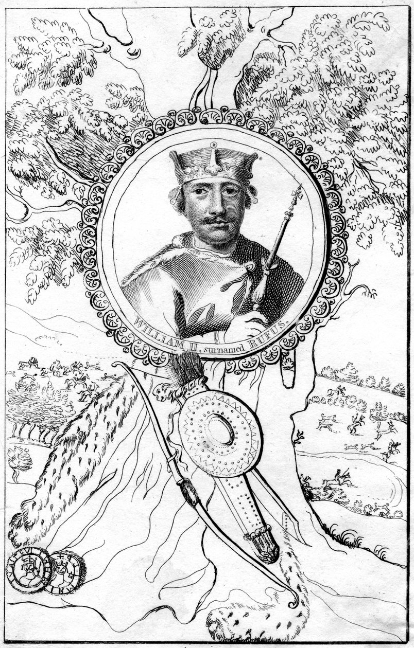 Englannin kuningas William II tekijältä Unbekannt
