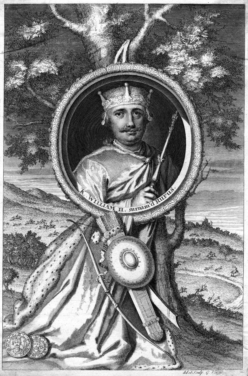 Englannin kuningas William II tekijältä Unbekannt