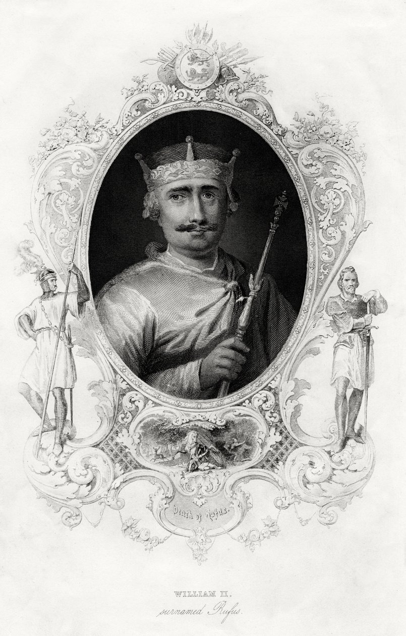Englannin kuningas William II, 1860 tekijältä Unbekannt
