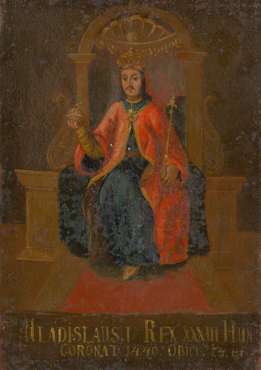 Puolan, Unkarin ja Kroatian kuningas Vladislav III 1424-1444, 1700-luvun ensimmäinen puolisko... tekijältä Unbekannt