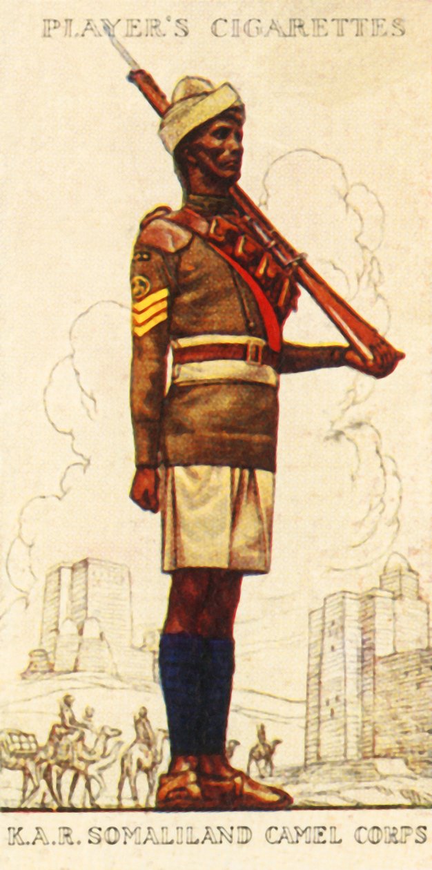 Kings African Rifles: Somaliland Camel Corps, 1936. tekijältä Unbekannt