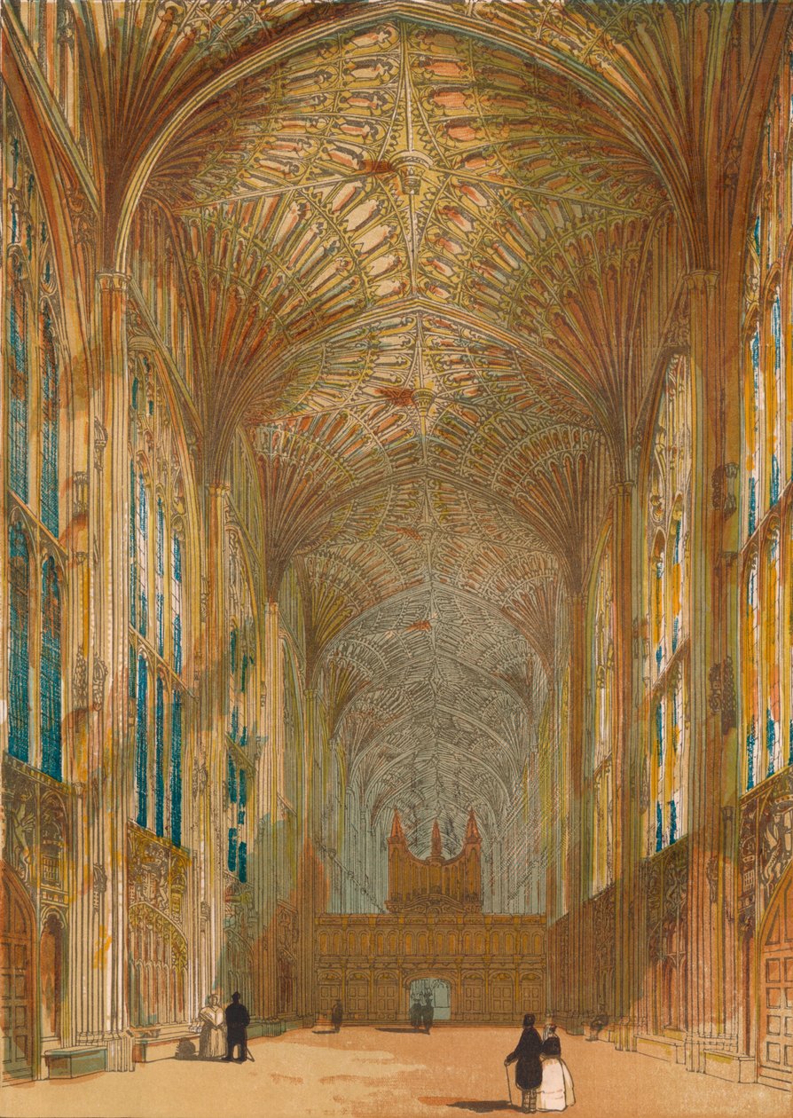Kings College Chapel, Cambridge, 1864 tekijältä Unbekannt