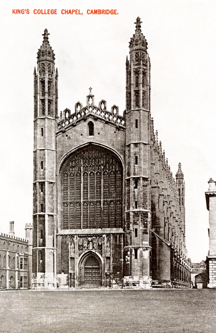 Kings College Chapel, Cambridge, 1908 tekijältä Unbekannt
