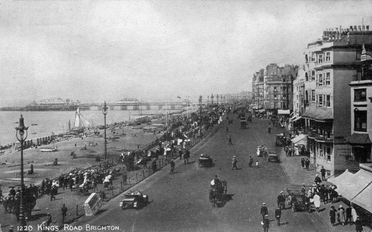 Kings Road, Brighton, East Sussex, 1900-luvun alku tekijältä Unbekannt