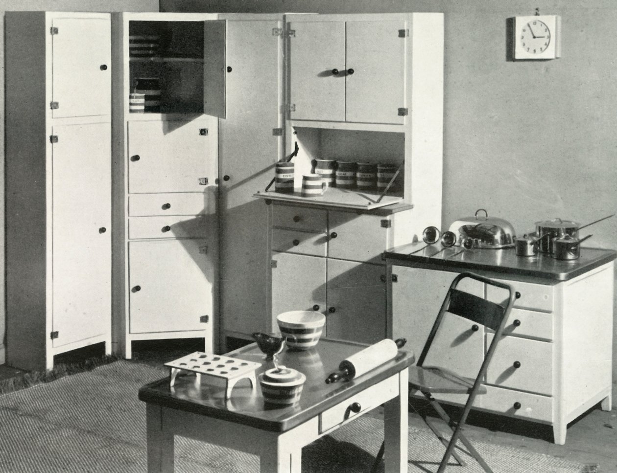 Keittiökalusteet, Heals, Lontoo, 1937. tekijältä Unbekannt