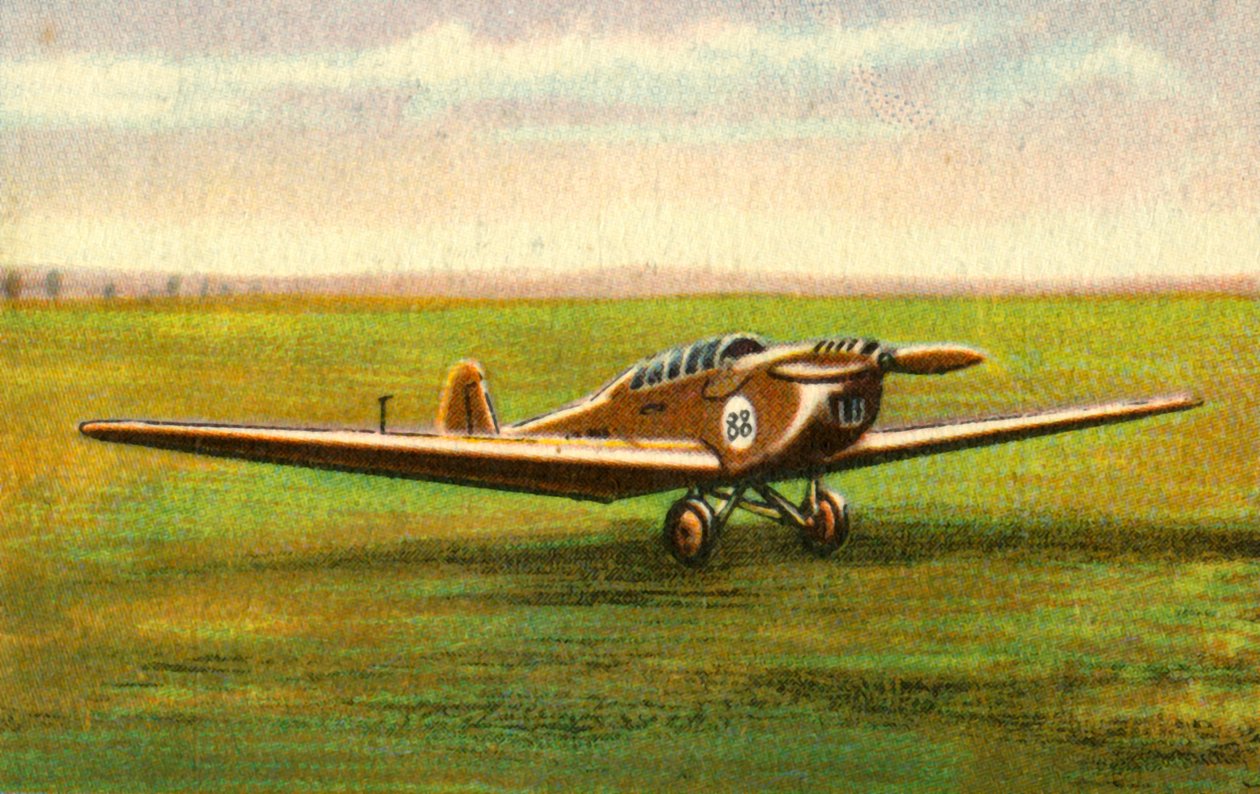 Klemm L 25 E kone, 1932. tekijältä Unbekannt