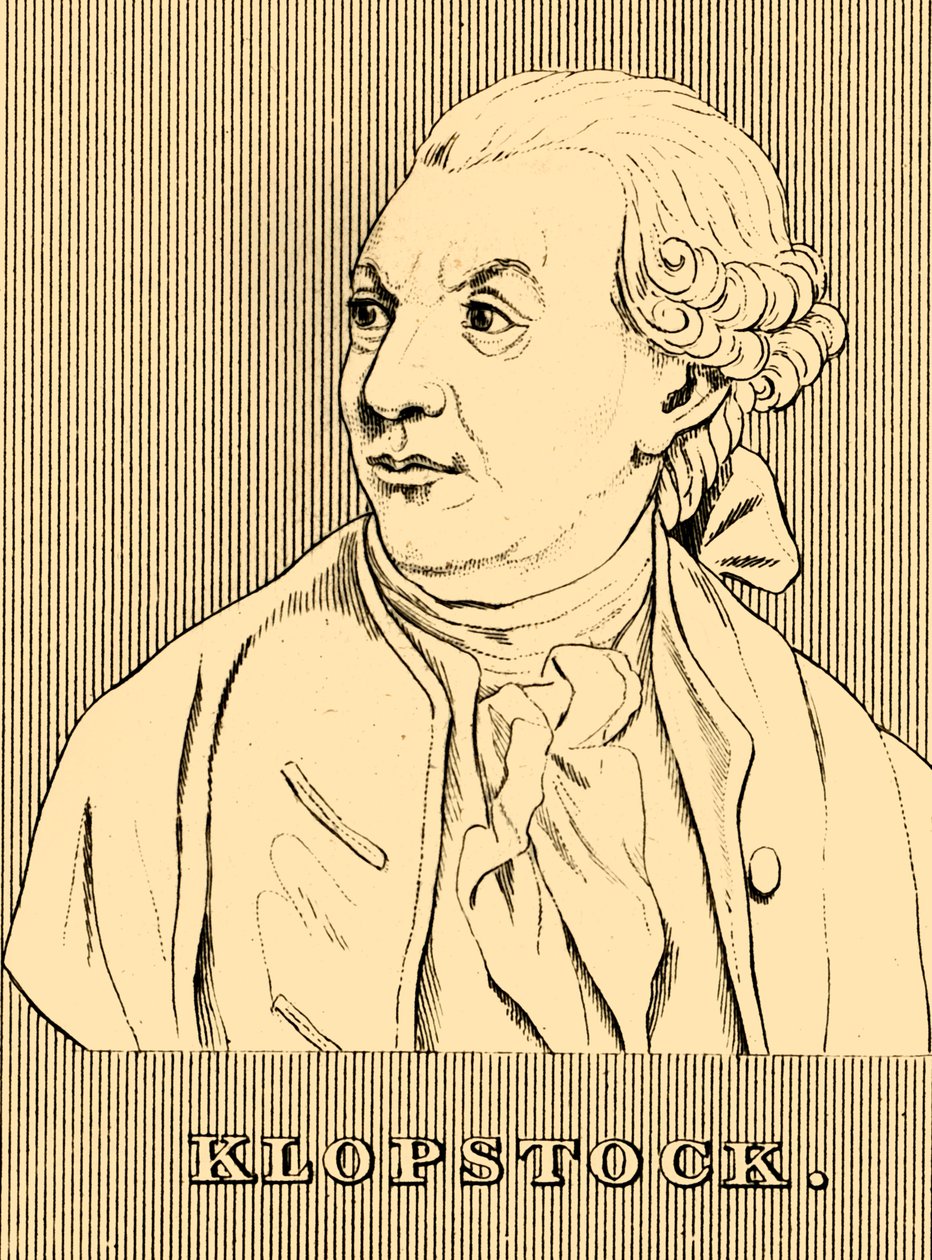 Klopstock, 1724-1803, 1830. tekijältä Unbekannt