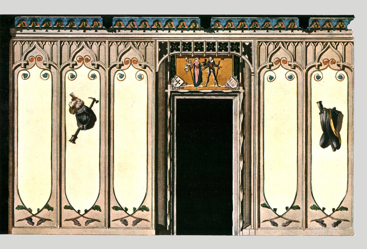Goottilainen ritarisali, Leipzig, Saksa, 1928. tekijältä Unbekannt