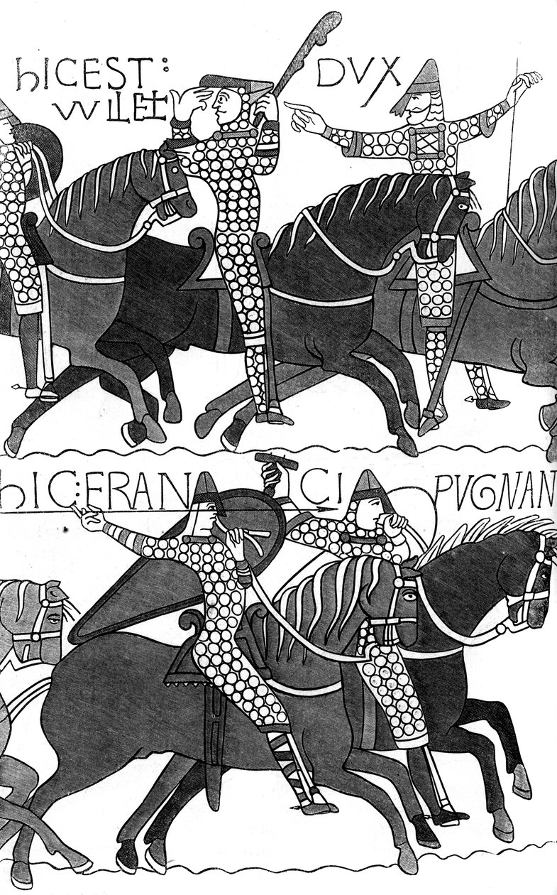Duc Guillaumen ritarit, c1070 1849 tekijältä Unbekannt