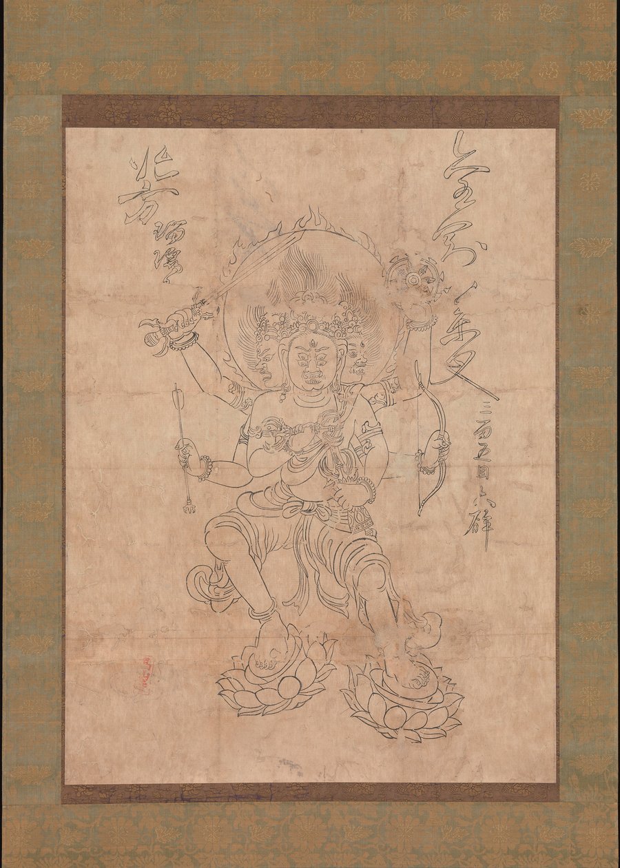 Kongo Yasha Myoo, 12th century. tekijältä Unbekannt