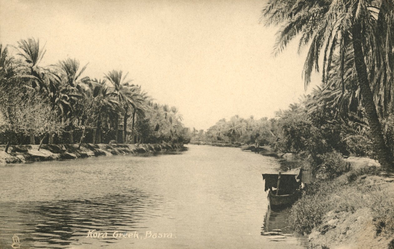 Kora Creek, Basra, c1918-c1939. tekijältä Unbekannt