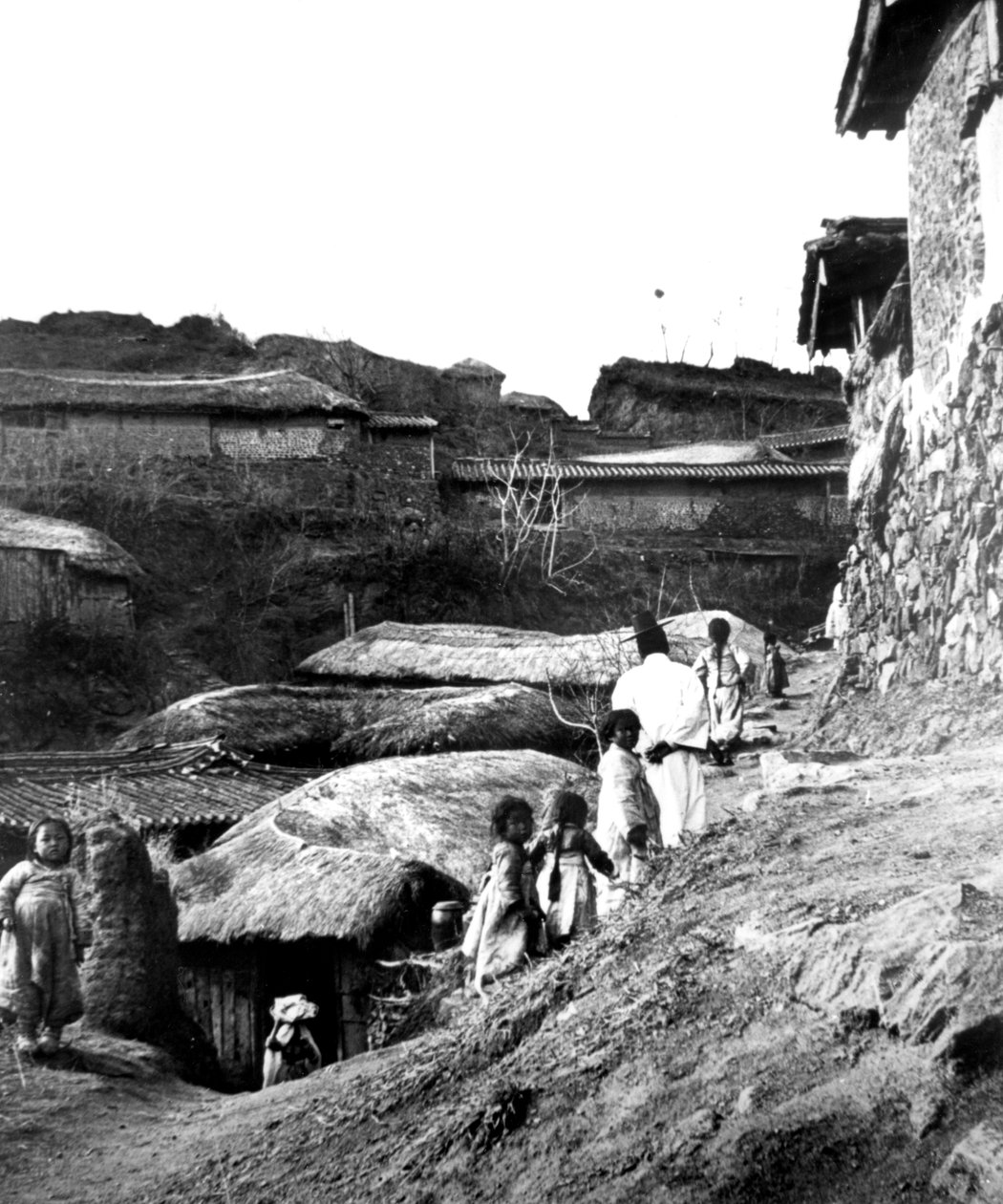 Korealaiset lapset, 1900 tekijältä Unbekannt