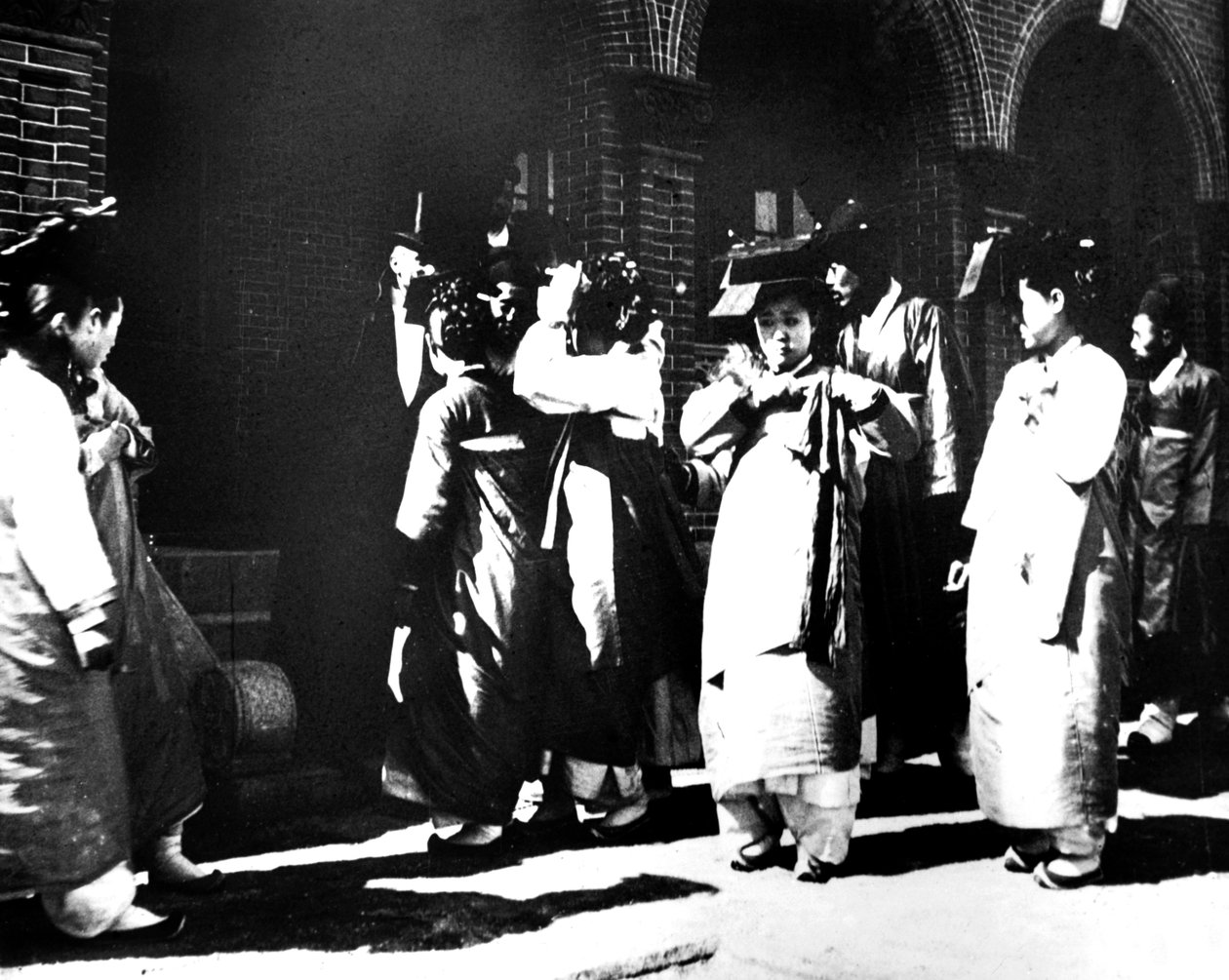 Korean tytöt, 1900 tekijältä Unbekannt