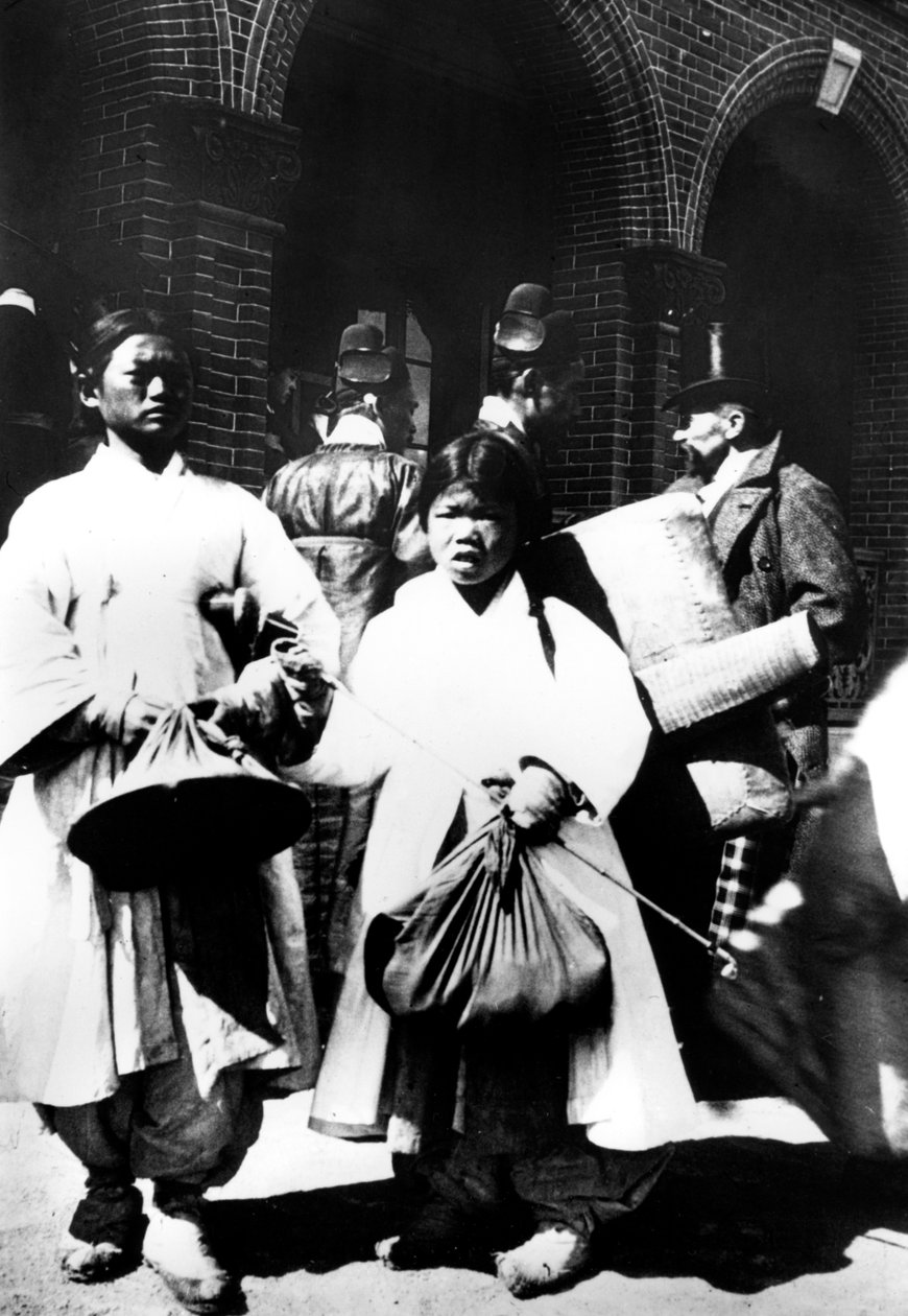 Korealaiset, Korea, 1900 tekijältä Unbekannt