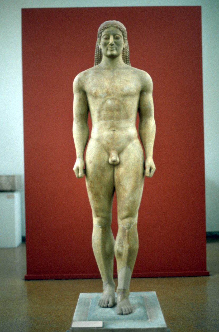 Kouros, 650-500 eaa tekijältä Unbekannt