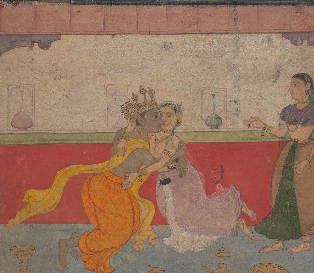 Krishna Kiss Radha: Sivu Bostonin vapaa-ajan ystäville tekijältä Unbekannt