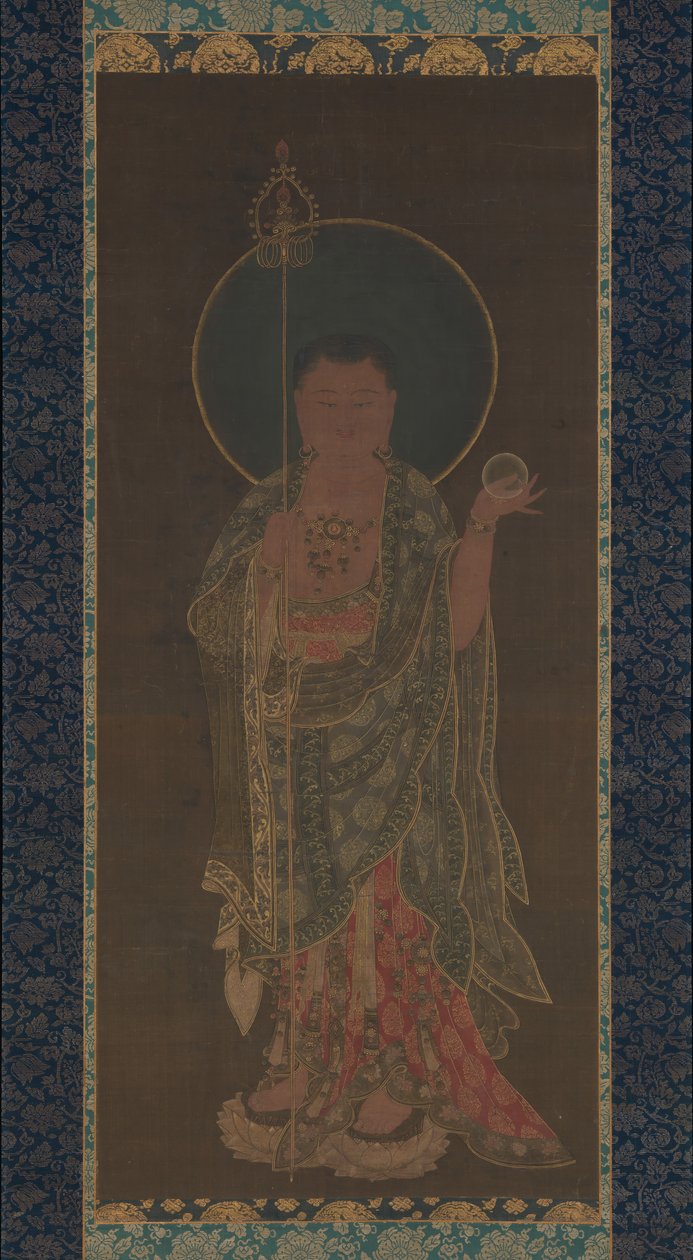 Kshitigarbha, 1300-luvun ensimmäinen puolisko. tekijältä Unbekannt