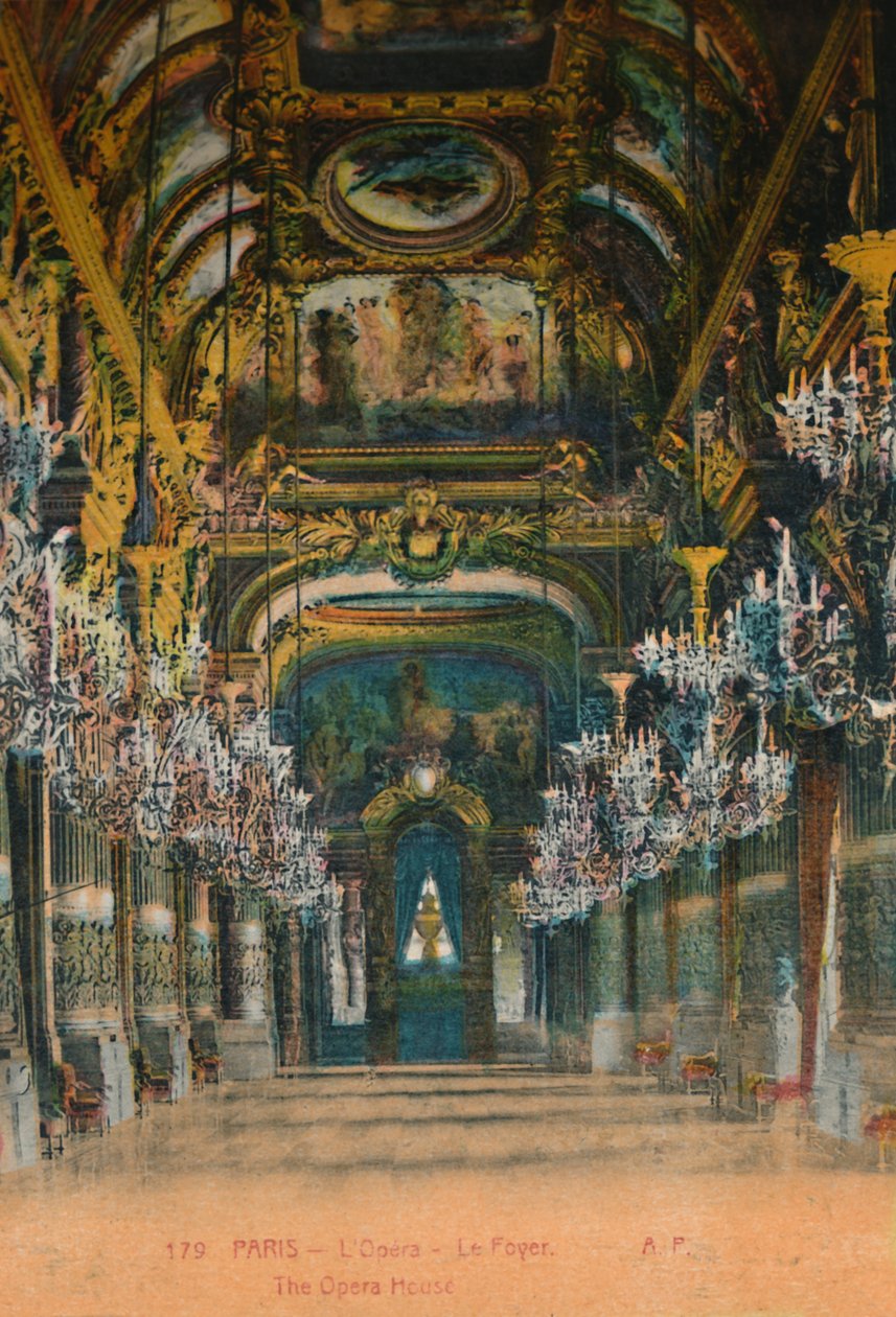 LOpéra Garnier - aula, Pariisi, 1920 tekijältä Unbekannt