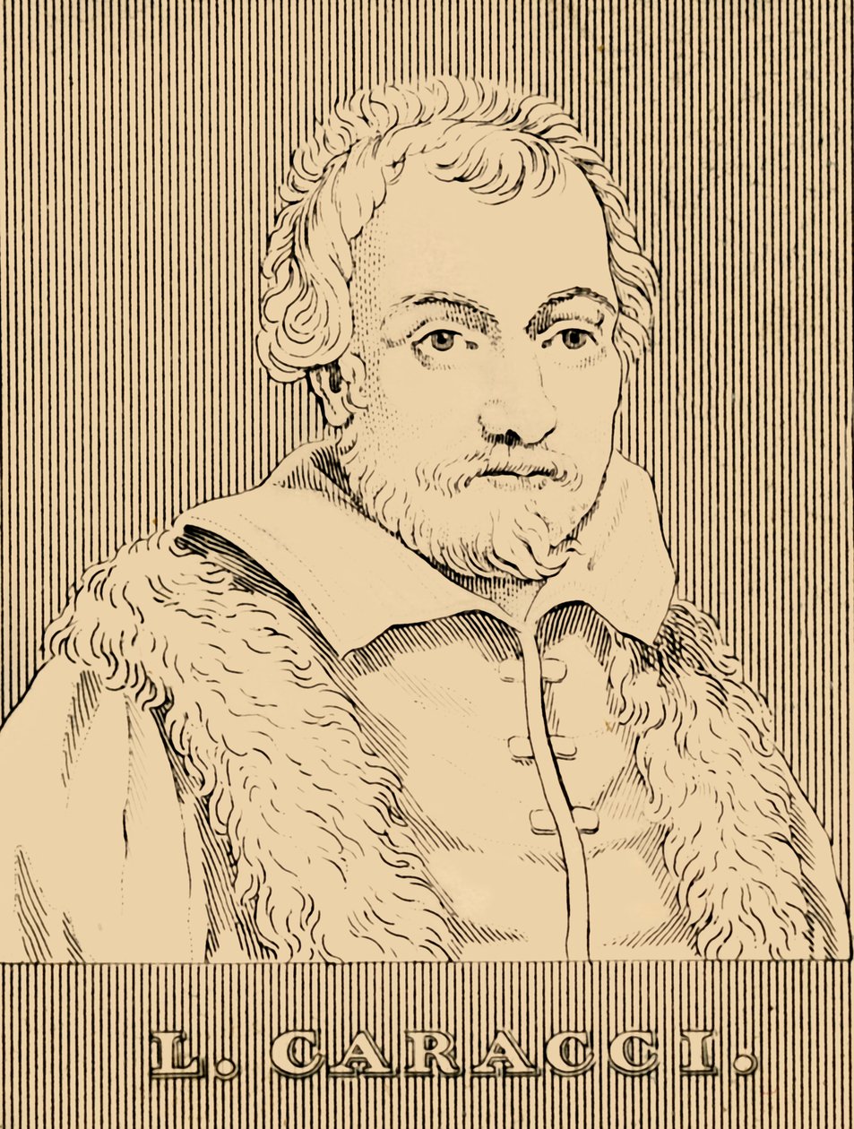L. Caracci, 1555-1619, 1830. tekijältä Unbekannt