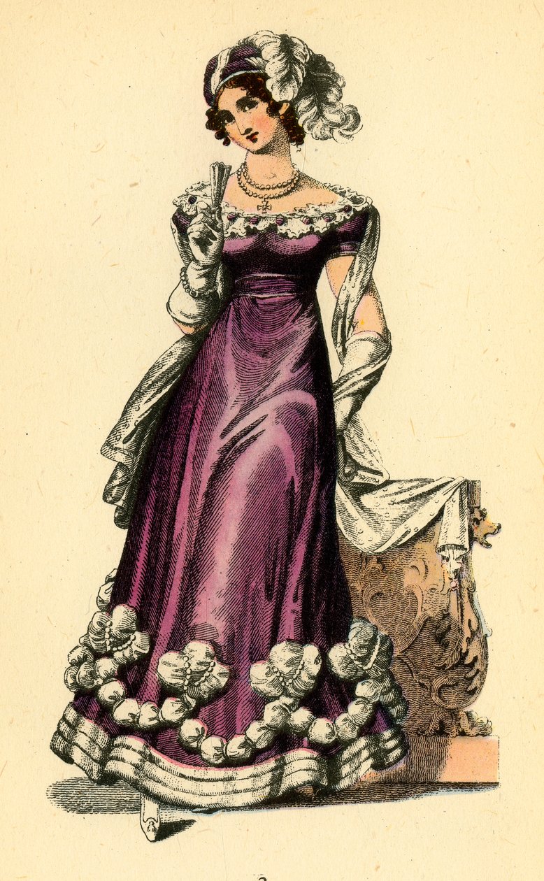 La Belle Assemblee, 1823, 1943. tekijältä Unbekannt