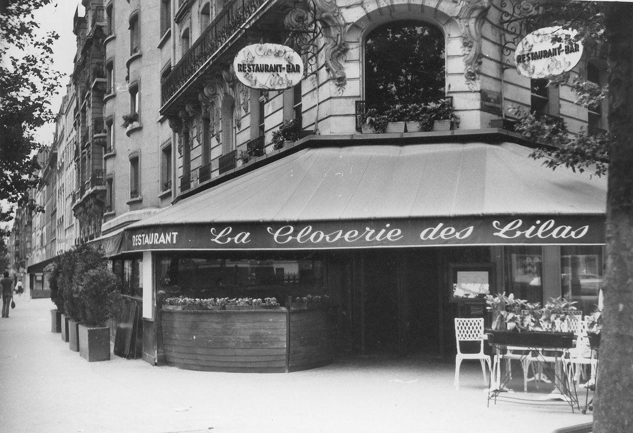 La Closerie des Lilas, Montparnasse. tekijältä Unbekannt