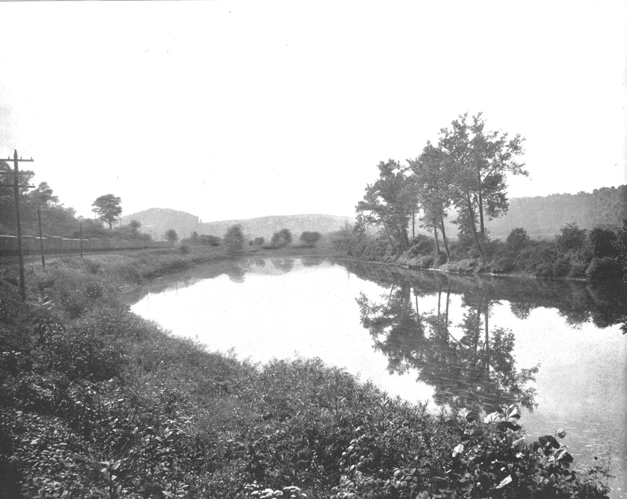 La Colle katsoo länteen, Pennsylvania Railroad, USA, c1900. tekijältä Unbekannt
