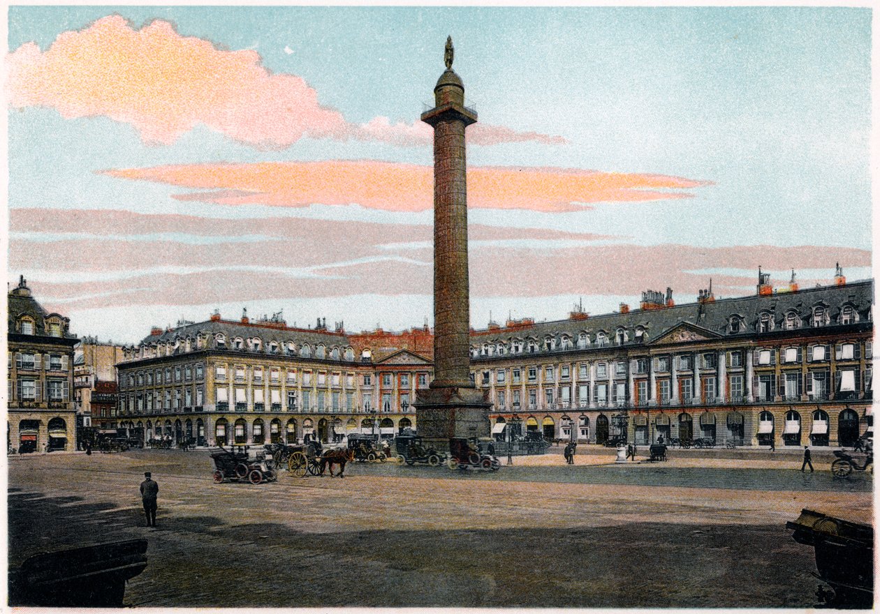 Vendome-pylväs, Pariisi, 1900 tekijältä Unbekannt