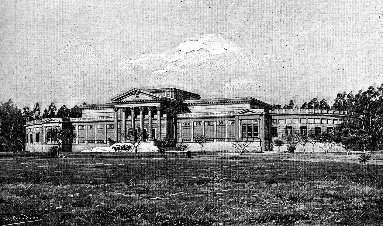 La Plata -museo, La Plata, Buenos Aires, Argentiina, 1895 tekijältä Unbekannt