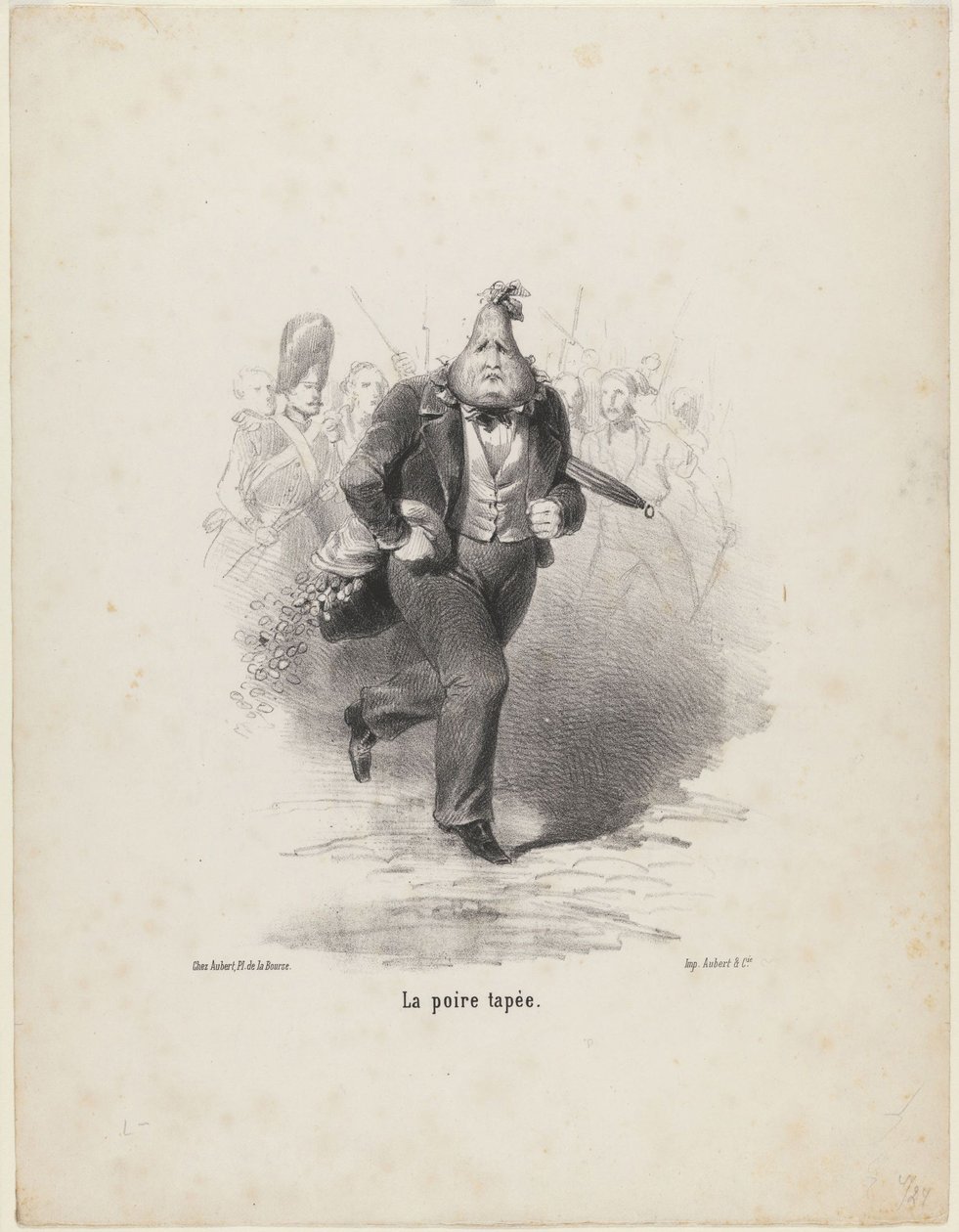 Tapped Pear, noin 1848 tekijältä Unbekannt