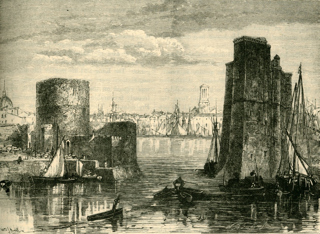 La Rochelle, 1890. tekijältä Unbekannt