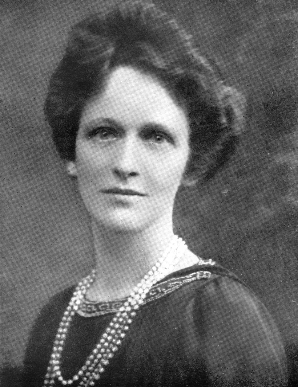 Lady Astor 1879-1964, amerikkalaissyntyinen brittiläinen poliitikko, 1926 tekijältä Unbekannt